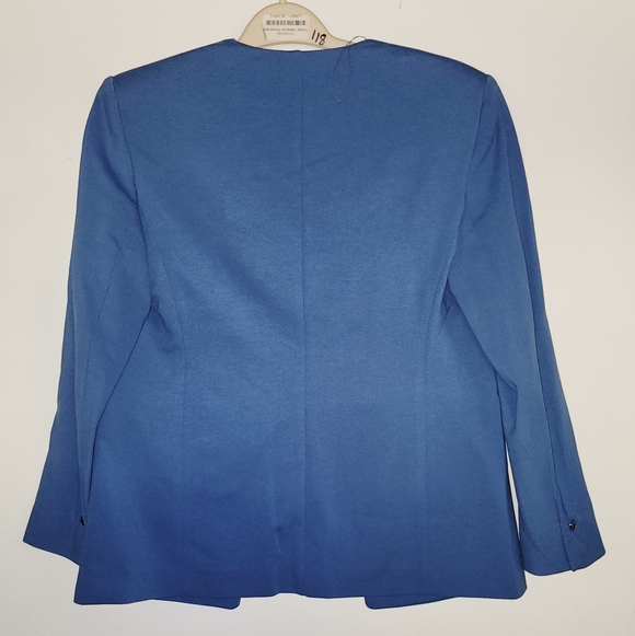 NWT- Boss Women's Elegant Blue Suit Jacket Sz 10 - Picture 2 of 5